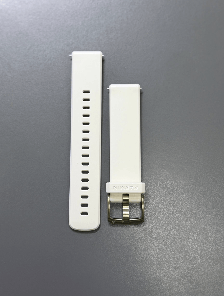 Ремешок силиконовый Garmin Quick Release 18 мм Ivory Soft Gold без коробки 