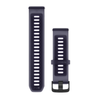 Ремешок силиконовый Garmin Quick Release Bands 22 мм Indigo Aluminumбез коробки