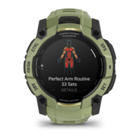 Часы-навигатор Garmin Instinct 3 Amoled 50мм Fern Green зеленый 010-03020-02