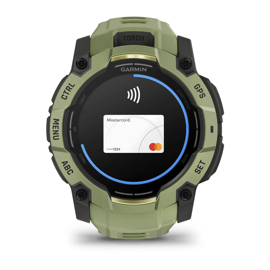 Часы-навигатор Garmin Instinct 3 Amoled 50мм Fern Green зеленый 010-03020-02