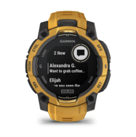 Часы-навигатор Garmin Instinct 3 Solar 45мм Sunburst оранжевый 010-02934-02