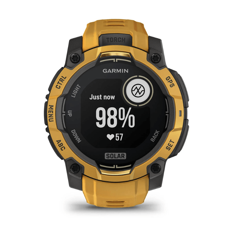 Часы-навигатор Garmin Instinct 3 Solar 45мм Sunburst оранжевый 010-02934-02