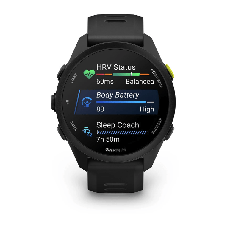 Часы Garmin Forerunner 70 Black 42 мм с черным ремешком 010-04307-00
