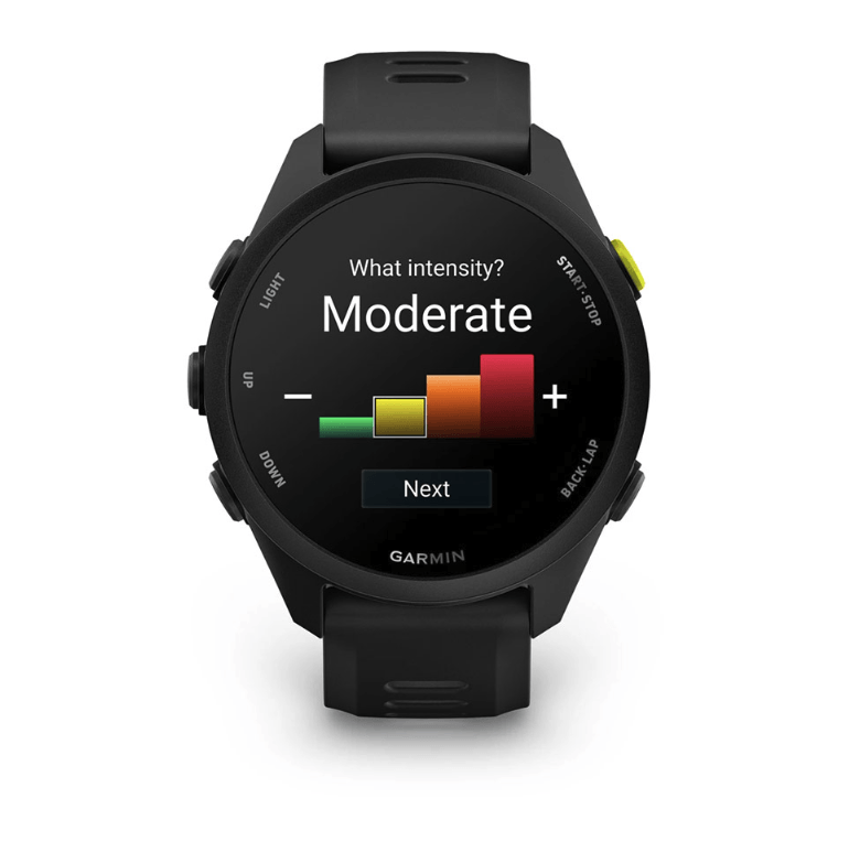 Часы Garmin Forerunner 70 Black 42 мм с черным ремешком 010-04307-00