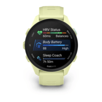Часы Garmin Forerunner 70 Citron 42 мм с желтым ремешком 010-04307-02