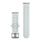 Ремешок силиконовый Garmin Quick Release Bands 20 мм прозранчый белый Whitestone/Cloud Blue без коробки
