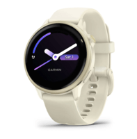 Ремешок силиконовый Garmin Vivoactive 6 Quick Release Bands 20 мм Lunar Gold без коробки