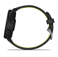 Беговые часы Garmin Forerunner 170 Black черного цвета с силиконовым ремешком Black Yellow 010-03920-00