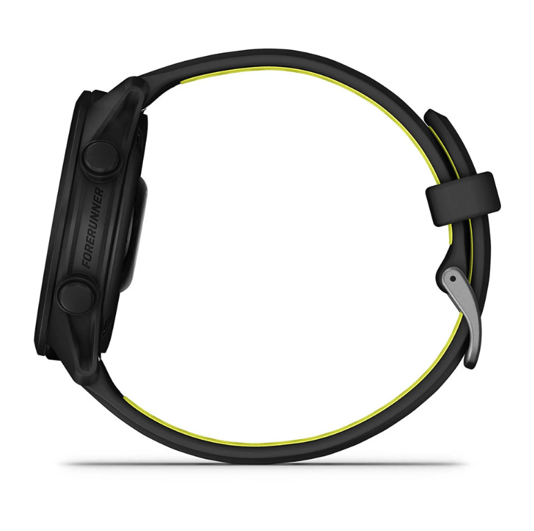 Беговые часы Garmin Forerunner 170 Music Black черного цвета с силиконовым ремешком Black Yellow 010-03920-10