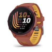 Беговые часы Garmin Forerunner 170 Music Red Pink красный с Red Pink/Mango силиконовым ремешком 010-03920-13