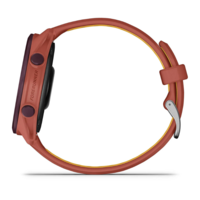 Беговые часы Garmin Forerunner 170 Music Red Pink красный с Red Pink/Mango силиконовым ремешком 010-03920-13