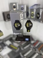 Беговые часы Garmin Forerunner 170 Black черного цвета с силиконовым ремешком Black Yellow 010-03920-00