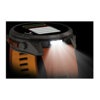 Спортивные часы Garmin Fenix 9 Pro Amoled 51мм Titanium с оранжевым силиконовым ремешком  010-04337-01