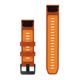 Ремешок Garmin fenix 8 QuickFit 22 мм Autumn Orange/Spark силиконовый 010-14507-03